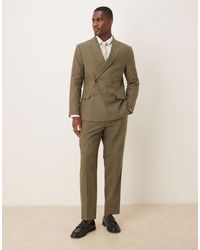 Abercrombie & Fitch - Classic Linen Suit Trouser Co-ord - Lyst