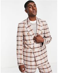 Viggo - Valle Relaxed Double Breast Suit Jacket - Lyst