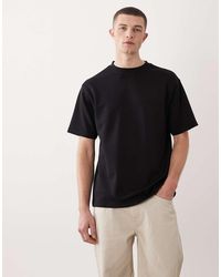 ASOS - Luxe Interlock Relaxed T-shirt - Lyst
