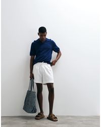 Abercrombie & Fitch - 6inch Pull On Textured Shorts - Lyst