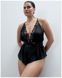 Bluebella - Marian Emboidery Detailed Teddy - Lyst