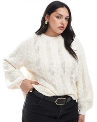 ONLY - Jersey De Punto De Ochos - Lyst