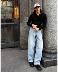 Bershka - Straight-leg Jeans - Lyst