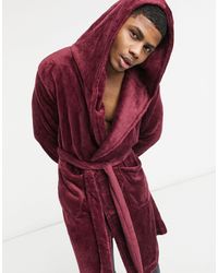 mens branded dressing gown