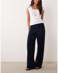 Mango - Teen Buckle Detail Tailored Straight Trouser - Lyst