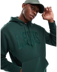 Levi's - Varsity Applique Tonal Logo Relaxed Fit Hoodie - Lyst