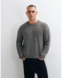 Collusion - Boxy Crew Neck Jumper - Lyst