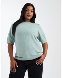 ONLY - – kurzärmliger strickpullover - Lyst