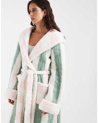 Loungeable - Cozy Hooded Midi Robe - Lyst