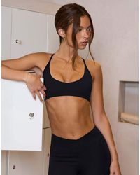BO+TEE - Bo+tee Racer Back Bra - Lyst