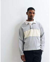 Cotton On - Box Fit Long Sleeve Polo - Lyst