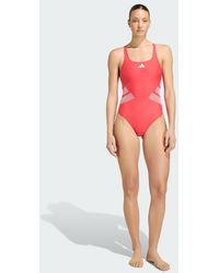 adidas Originals - Logo C-back Swimsuit - Lyst