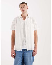 Tommy Hilfiger - Seersucker Short Sleeve Shirt - Lyst