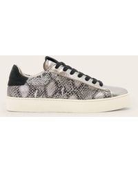AllSaints - – shana – metallic-sneaker - Lyst