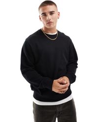 Jack & Jones - Sweat oversize ras - Lyst