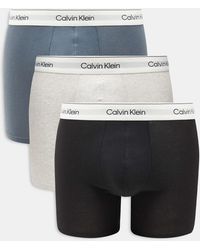 Calvin Klein - – modern cotton – 3er-pack eng geschnittene boxershorts aus baumwolle - Lyst