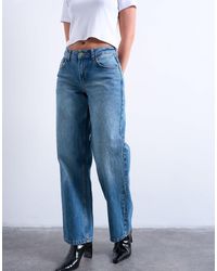 TOPSHOP - Hourglass – relaxed fit jeans - Lyst