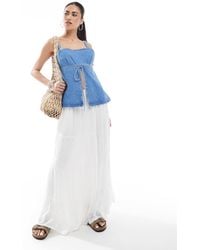 ONLY - – strukturierter maxi-rock - Lyst