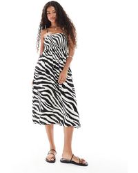 Vero Moda - Easy Shirred Cami Ankle Dress - Lyst