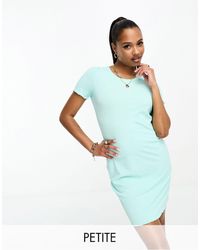 Vero Moda - Jersey T-shirt Mini Dress With Lettuce Edge - Lyst