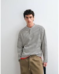 Jack & Jones - Long Sleeve Henley Top - Lyst