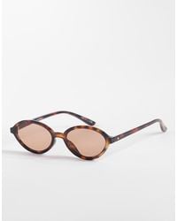 Aire - Pyxis Slim Round Sunglasses - Lyst