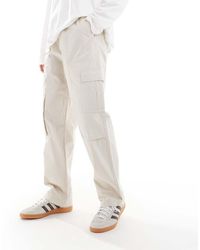 ASOS - baggy Pull On Cargo Trousers - Lyst