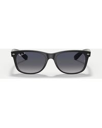Ray-Ban - New Wayfarer Classic Square Polarised Sunglasses With Lens - Lyst