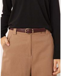 Mango - Classic Slim Belt - Lyst