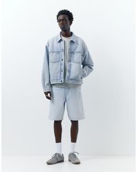 Pull&Bear - Pantaloncini Bermuda Ampi - Lyst
