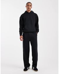 Only & Sons - Joggers Negros Sueltos De Tejido Grueso Premium De 400 G/M² De (Parte De Un Conjunto) - Lyst