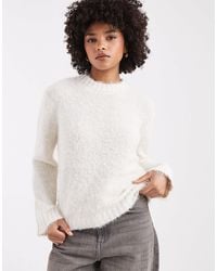 Threadbare - Crew Neck Fluffy Soft Touch Jumper - Lyst