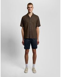 Lyle & Scott - Mid Bottoms Taped Interlock Sweatshort - Lyst