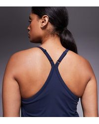 4505 - Curve Icon Soft Touch Yoga Cami With Inner Bra And Adjustable Straps - Lyst