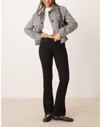 Gina Tricot - Low Rise Flare Leg Stretch Jeans - Lyst