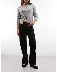 Weekday - Sonic Low Waist Straight Leg Jeans - Lyst