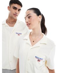 Polo Ralph Lauren - Sport Capsule Small Logo Pocket Lightweight Cotton Terry Short Sleeve Shirt - Lyst