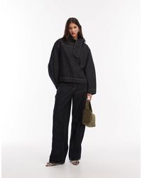 Mango - Sila Barrel Jean Co-ord - Lyst