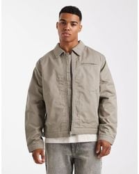Jack & Jones - Harrington Jacket With Double Zip - Lyst