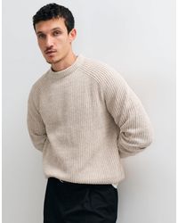 Only & Sons - Relaxed Fit Raglan Crew Neck Knit Sweater - Lyst