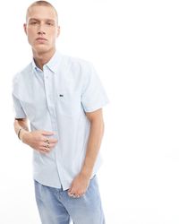 Lacoste - Short Sleeve Classic Oxford Shirt - Lyst