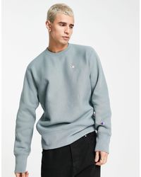 baby blue champion sweater