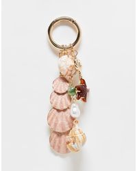 ASOS - Charm Per Borsa A Forma Di Conchiglie - Lyst
