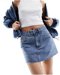 Cotton On - Cotton On Classic Denim Mini Skirt - Lyst