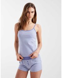 Cotton On - Sleep Soft Longline Cami And Boy Shorts Set - Lyst