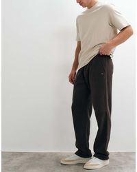 Abercrombie & Fitch - Icon Logo Straight Leg joggers - Lyst