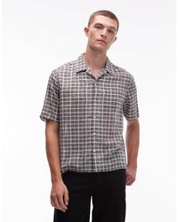 AllSaints - – sandy – kurzärmliges hemd - Lyst