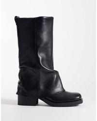 ASOS - Carrie Fold Over Slouchy Boots - Lyst