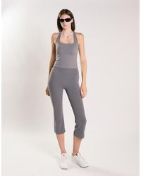 agon® - High Waist Cropped Leggings - Lyst