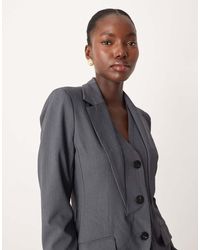 Aware - Premium Waistcoat Detail Tailored Blazer Co-ord - Lyst
